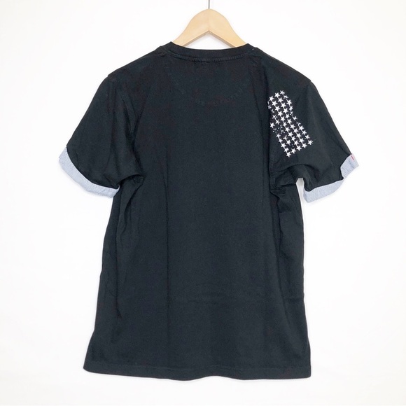 John Players Black graphic print T-shirt - Picture 2 of 9